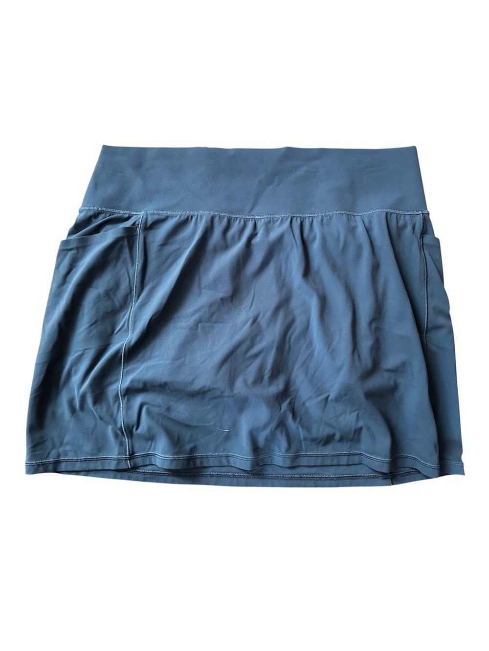 Athleta Salutation Stash High Rise 16.5 Skort Gray Golf Tennis Built in Shorts - Picture 3 of 8